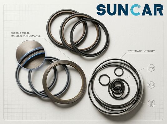 Buy 204-2721 Boom Cylinder Seal Kit For C.A.T. E330C E345B II E345B L E350 M325C MH M325D L MH online manufacture