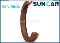 VA V-Ring Seals NBR FKM Rotary Shaft Seal Ring Rubber V Type Seal