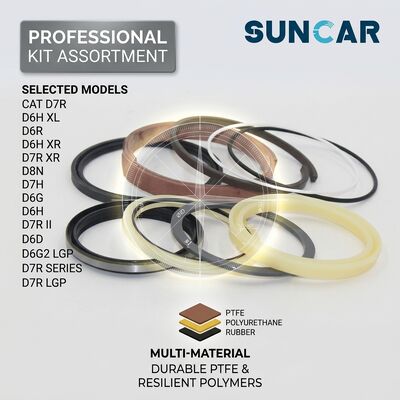 244-2048 Cylinder Seal Kit For CAT D7R D6H XL D6R D6H XR D7R XR D8N D7H D6G D6H D7R II D6D D6G2 LGP D7R SERIES D7R LGP
