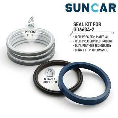 707-98-15400 Blade Shift Cylinder Seal Kit for Komatsu GD663A-2
