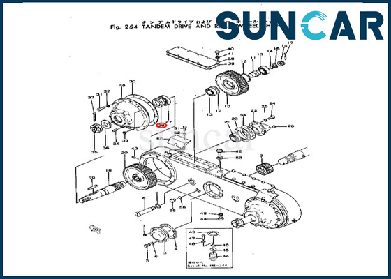 Komatsu 07010-00080 0701000080 Best-selling And High-quality Seal Oil For D50P-10 GD30-4 GD30-5M